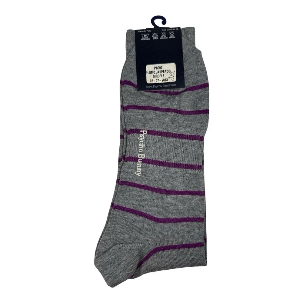 Psycho Bunny By Robert Godley Socks  ONE SIZE‎